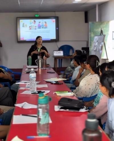 Teacher training workshop on school mental health