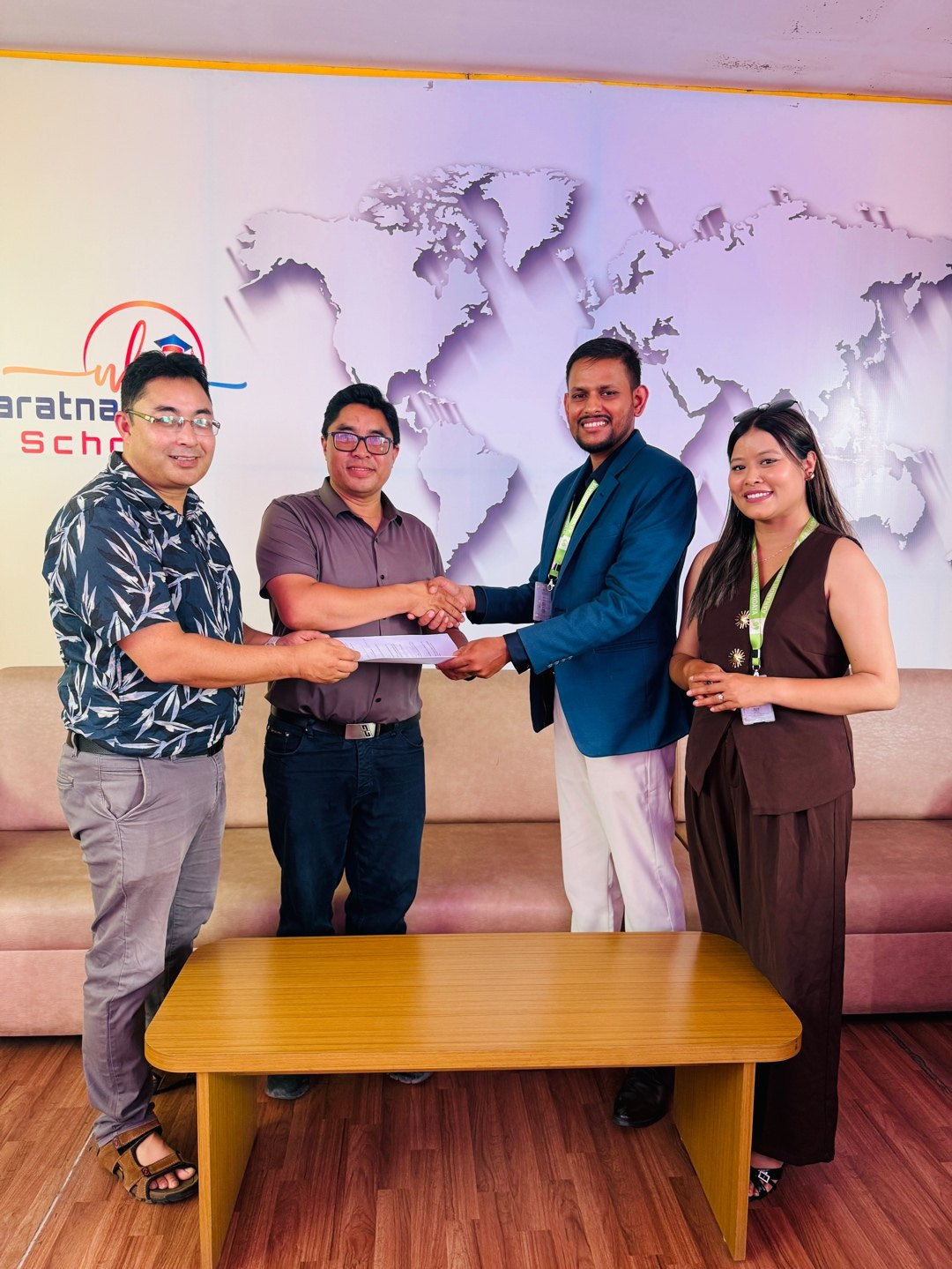 Collaboration with Nawaratna Life School