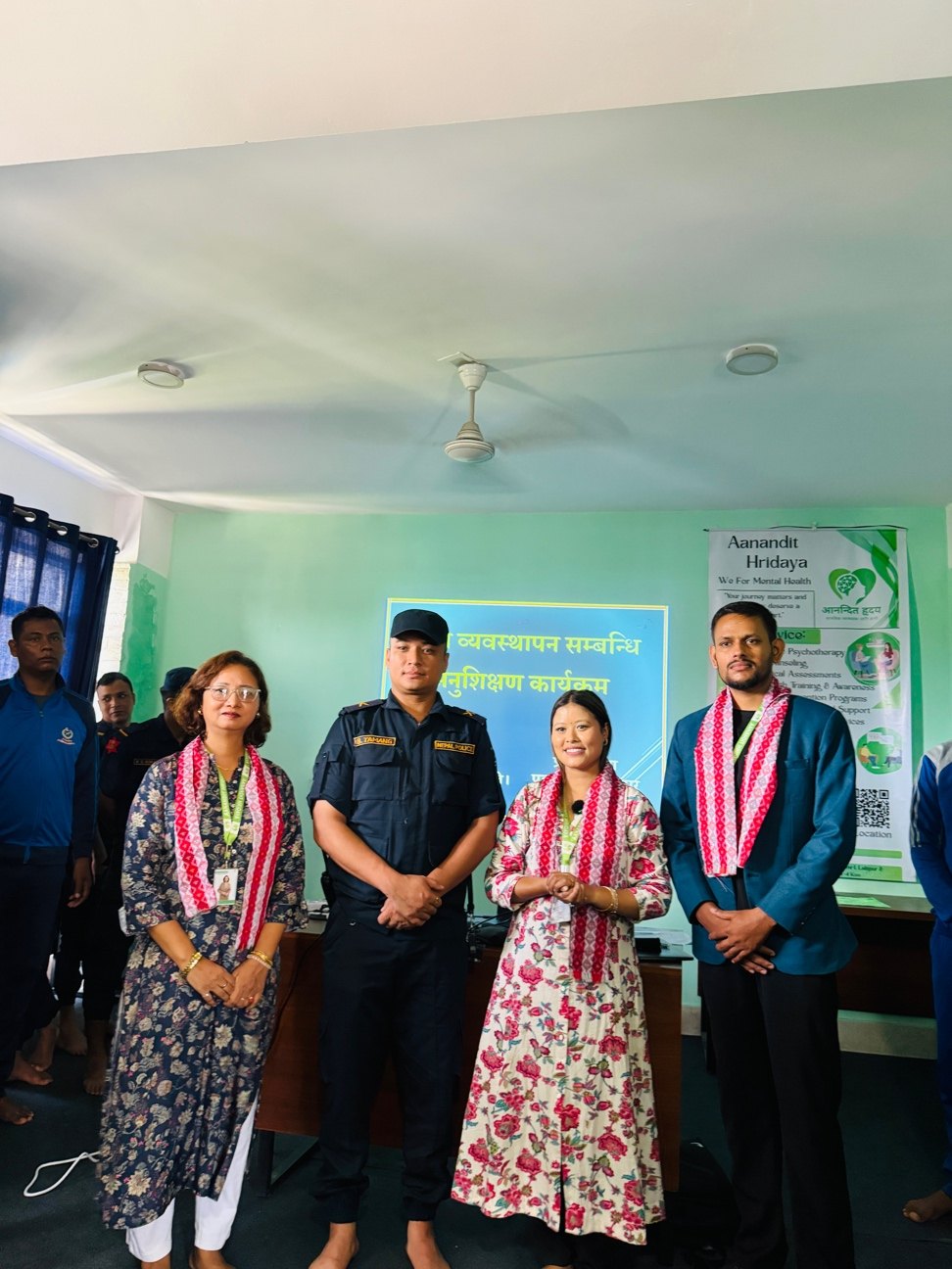 Stress Management Session for Nepal Police Officers